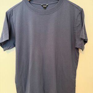 NWT Allbirds Allgood Cotton Tee shirt in Hazy Indigo
